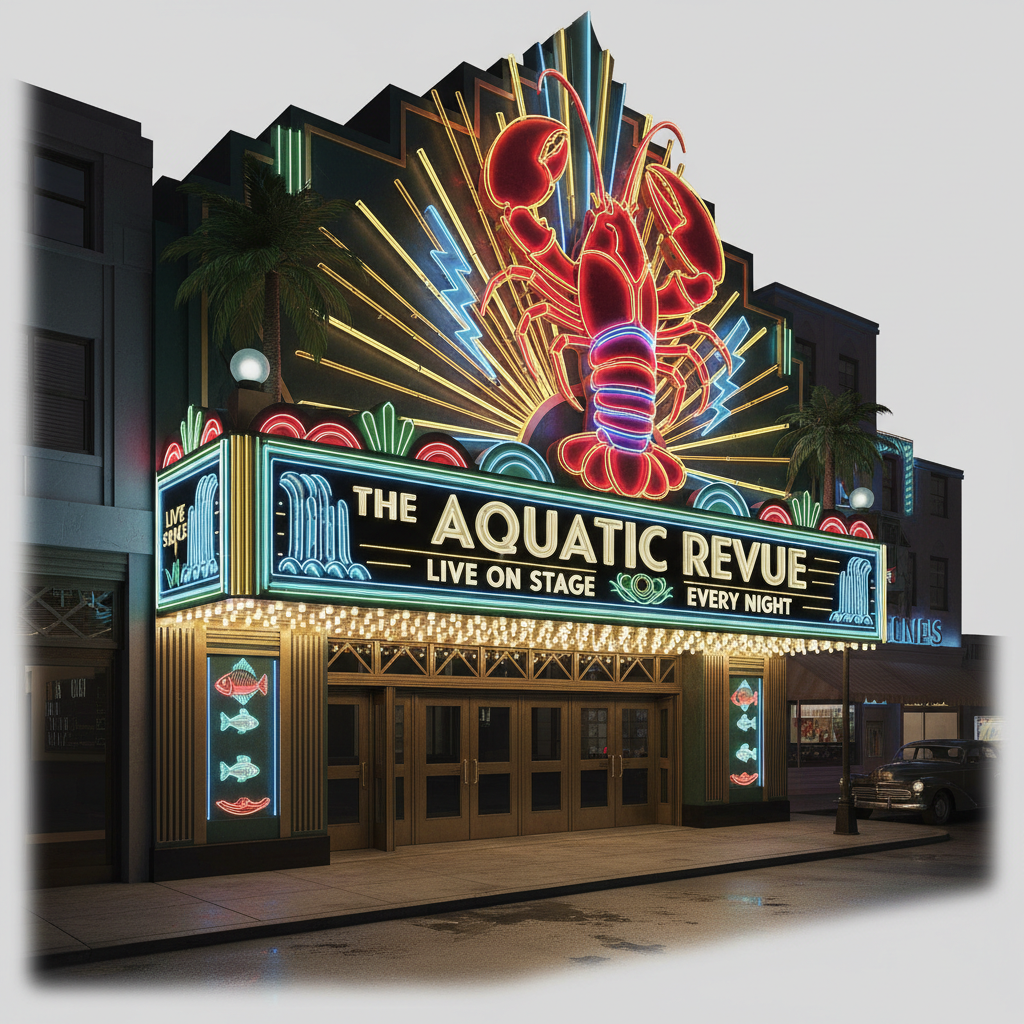 B11 Deco Marquee Lobster