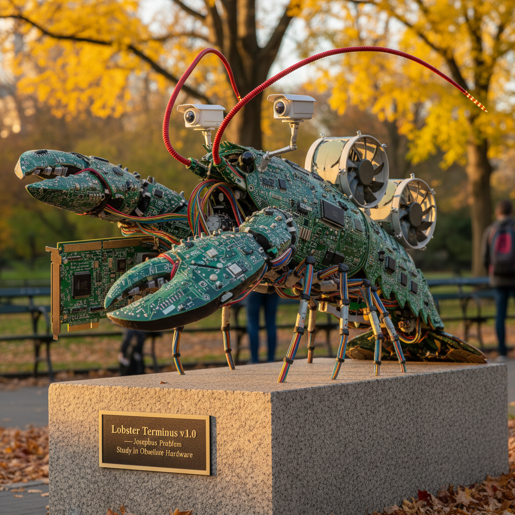 B17 Sculpture Pc Lobster Park