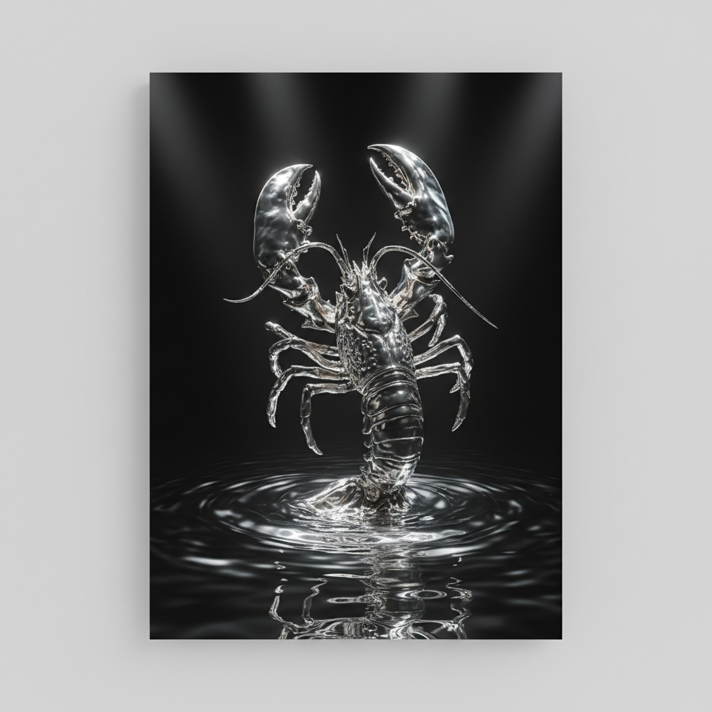 Museum Liquid Metal Lobster V1