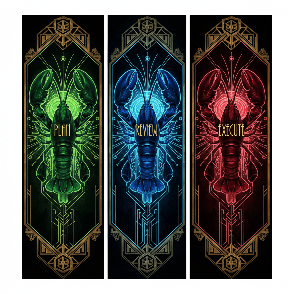 Museum Lobster Trio Plan Review Execute